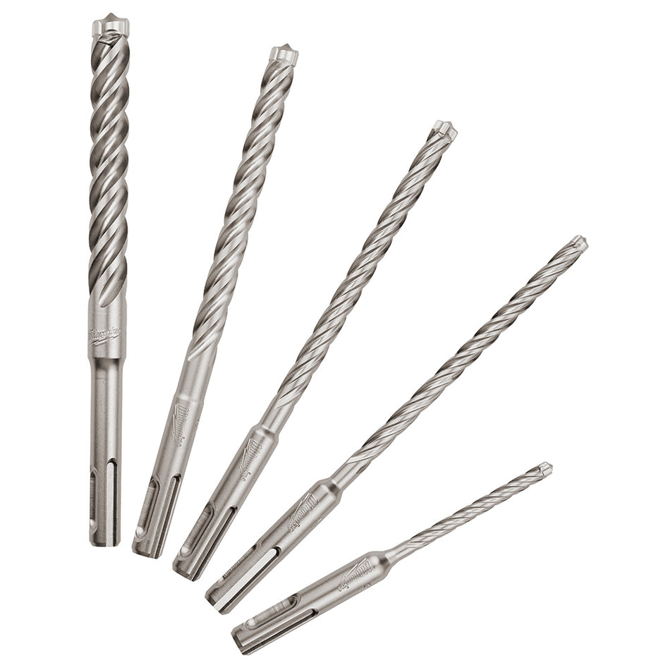 Milwaukee 48-20-7498 SDS Plus 4CT MX4 5 piece Kit