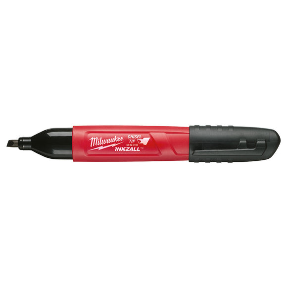 Milwaukee 48-22-3130 INKZALL Black Chisel Tip Marker (Bulk)