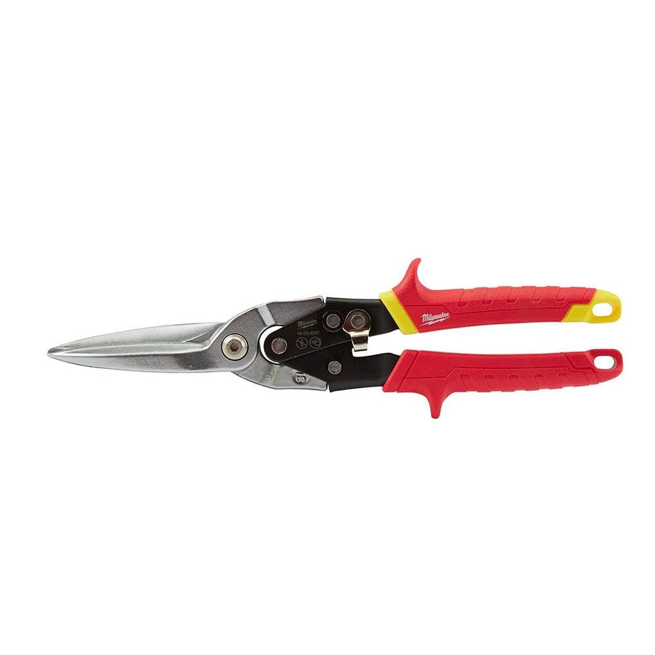 Milwaukee 48-22-4537 Long Cut Straight Aviation Snips