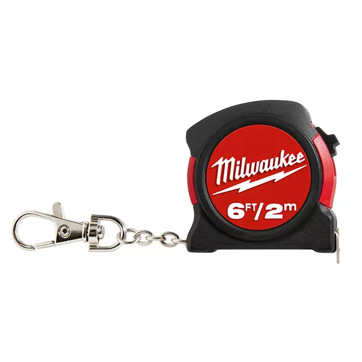 Milwaukee 48-22-5506 6' / 2m Keychain Tape Measure