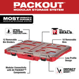 Milwaukee 48-22-8431 PACKOUT Low-Profile Organizer