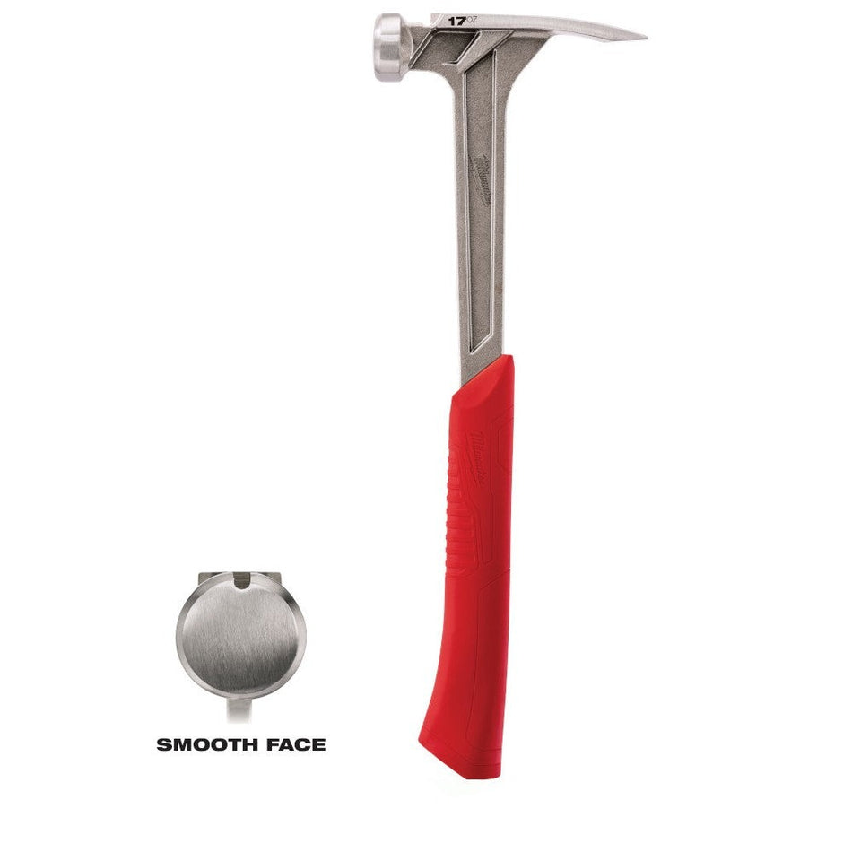 Milwaukee 48-22-9017 17oz Smooth Face Framing Hammer