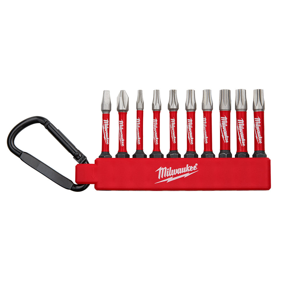 Milwaukee 48-32-4093 Shockwave Carabiner Impact Driver TORX Bit Set