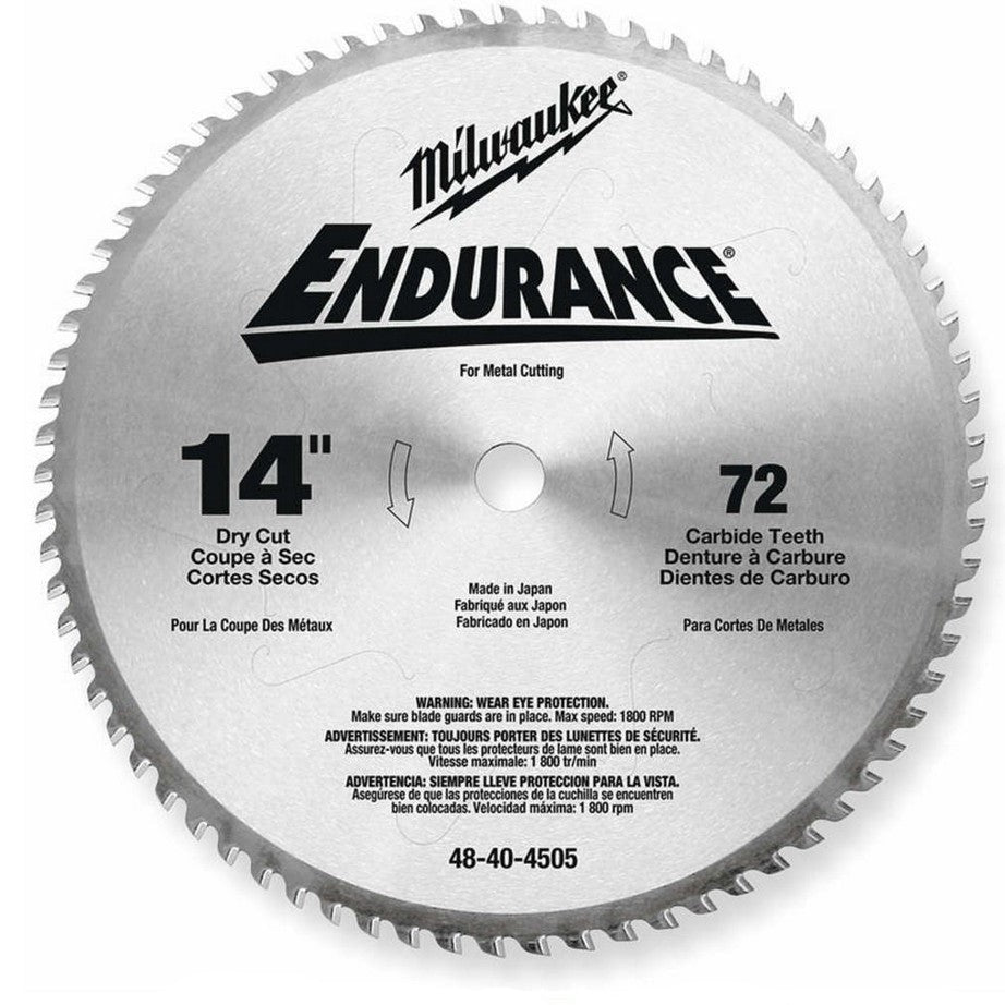 Milwaukee 48-40-4505 14" 66T Metal Cutting Circular Saw Blade