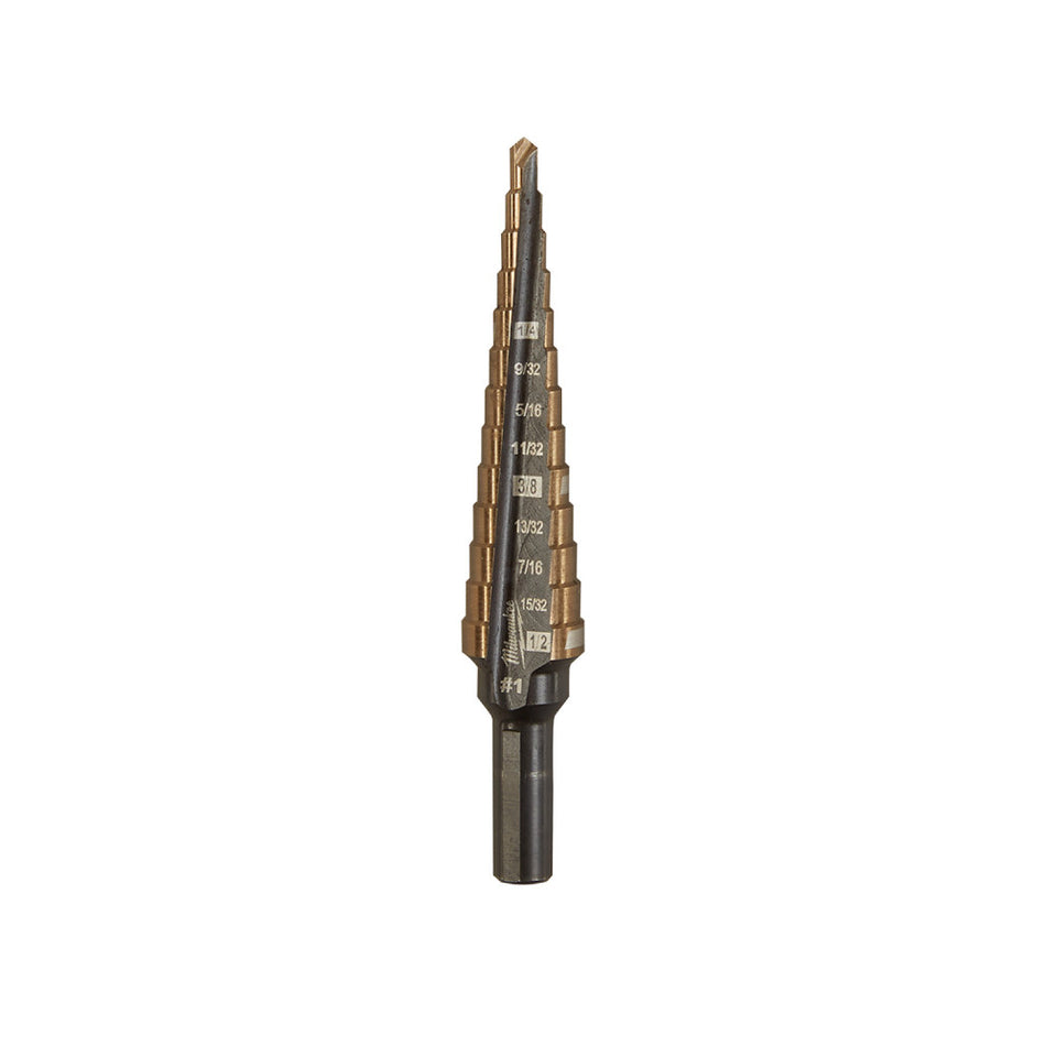 Milwaukee Cobalt Step Drill Bits