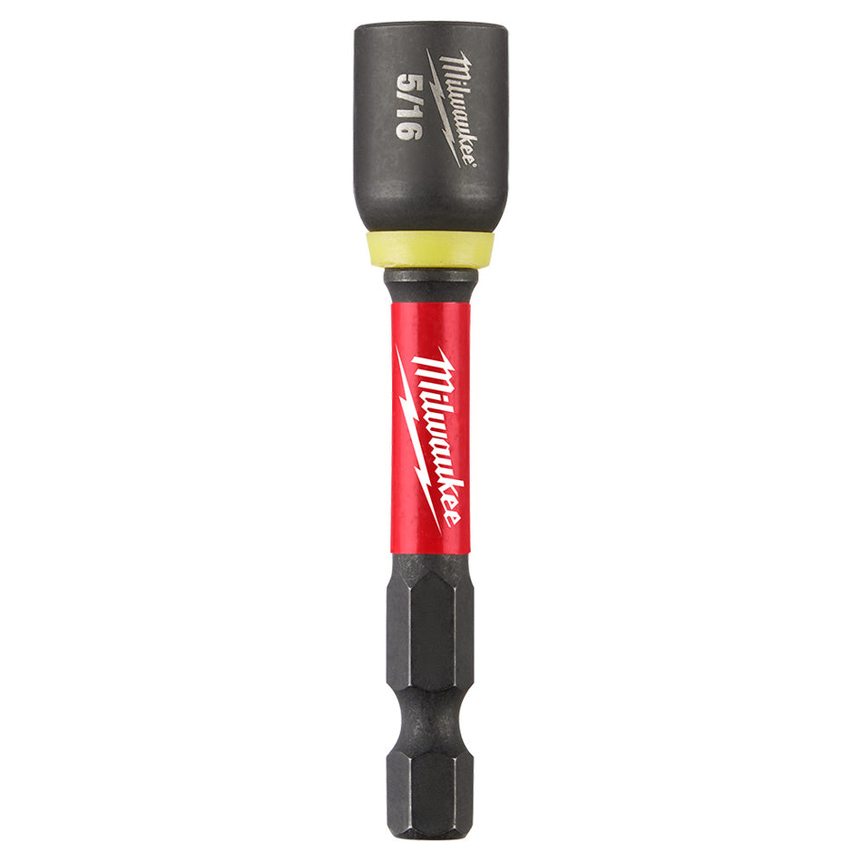 Milwaukee 49-66-4733 SHOCKWAVE Impact Duty 5/16" x 2-9/16" Magnetic Nut Driver - 10 bulk