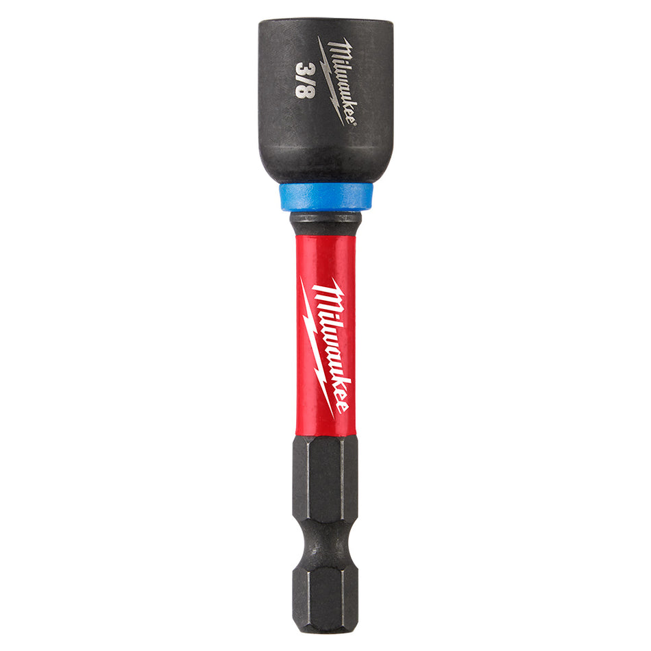 Milwaukee 49-66-4735 SHOCKWAVE Impact Duty 3/8" x 2-9/16" Magnetic Nut Driver - 10 bulk