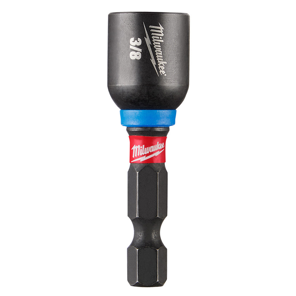 Milwaukee 49-66-4705 SHOCKWAVE Impact Duty 3/8" x 1-7/8" Magnetic Nut Driver - 10 bulk