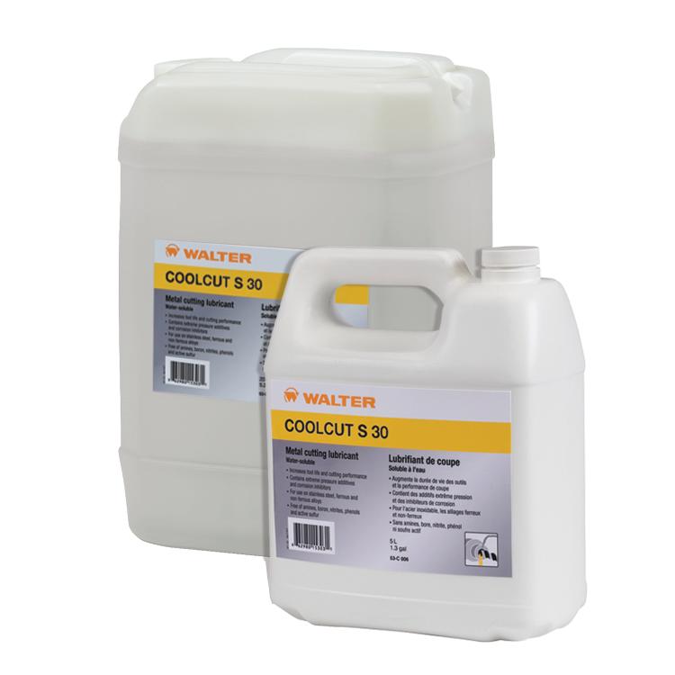 Walter 3.78L COOLCUT S-30 Premium Water Miscible Cutting Lubricant