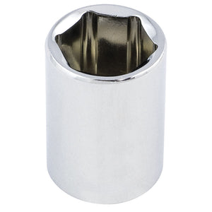 Jet 670107 1/4" DR x 7/32" 6 Point Regular Chrome Socket