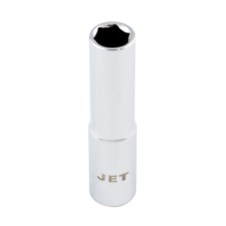 Jet 670310 1/4" DR x 5/16" 6 Point Deep Chrome Socket