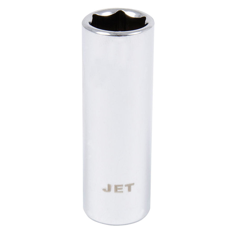 Jet 670710 1/4" DR x 10mm 6 Point Deep Chrome Socket