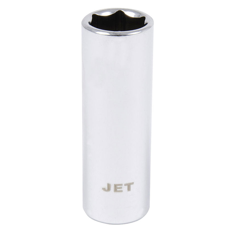 Jet 671316 3/8" DR x 1/2" 6 Point Deep Chrome Socket