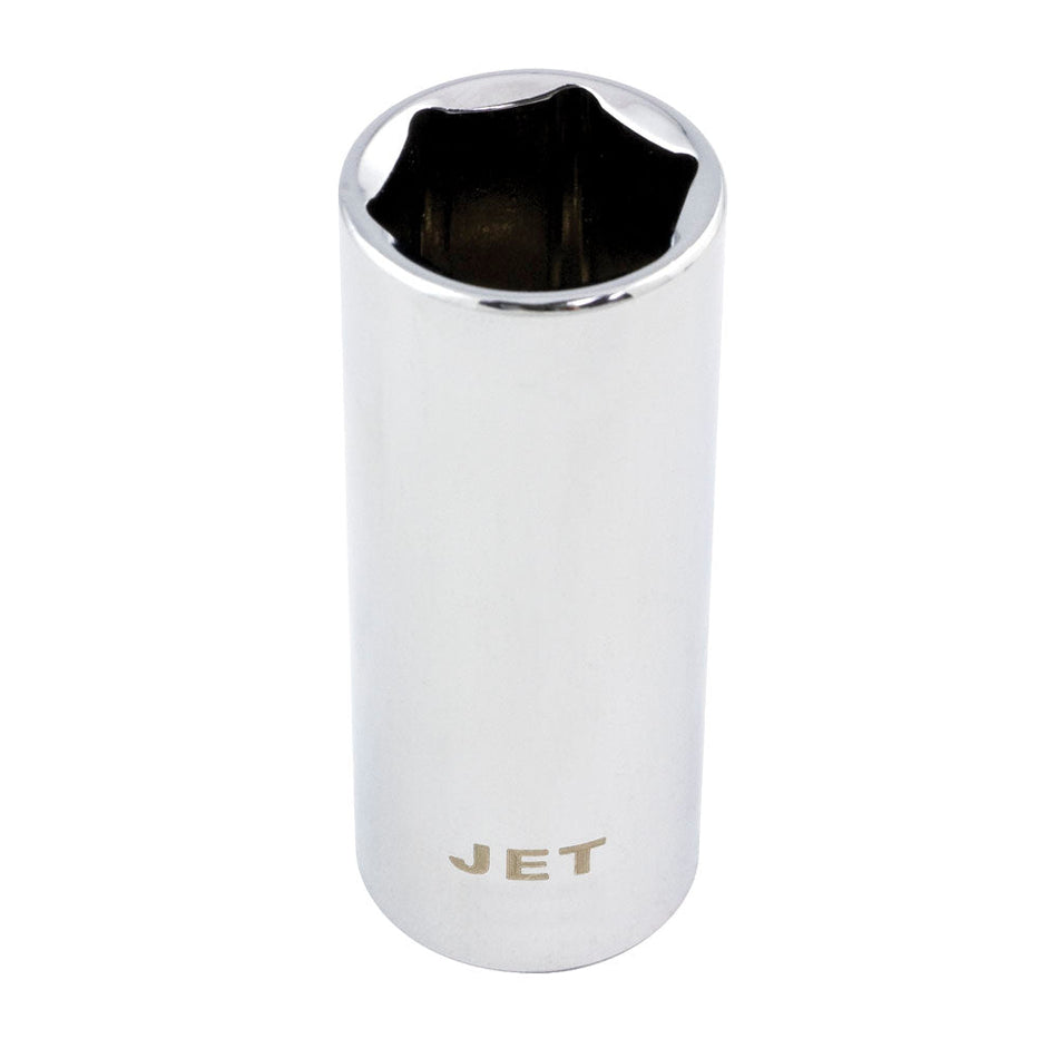 Jet 671710 3/8" DR x 10mm 6 Point Deep Chrome Socket
