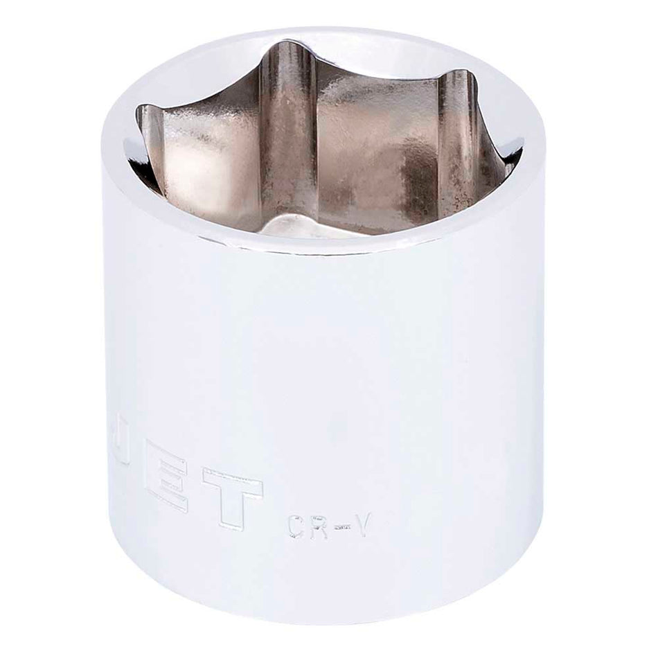 Jet 672134 1/2" DR x 1-1/16" 6 Point Regular Chrome Socket