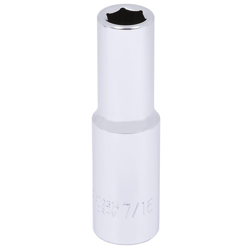 6 Point Deep Chrome Impact Socket - 1/2" Drive