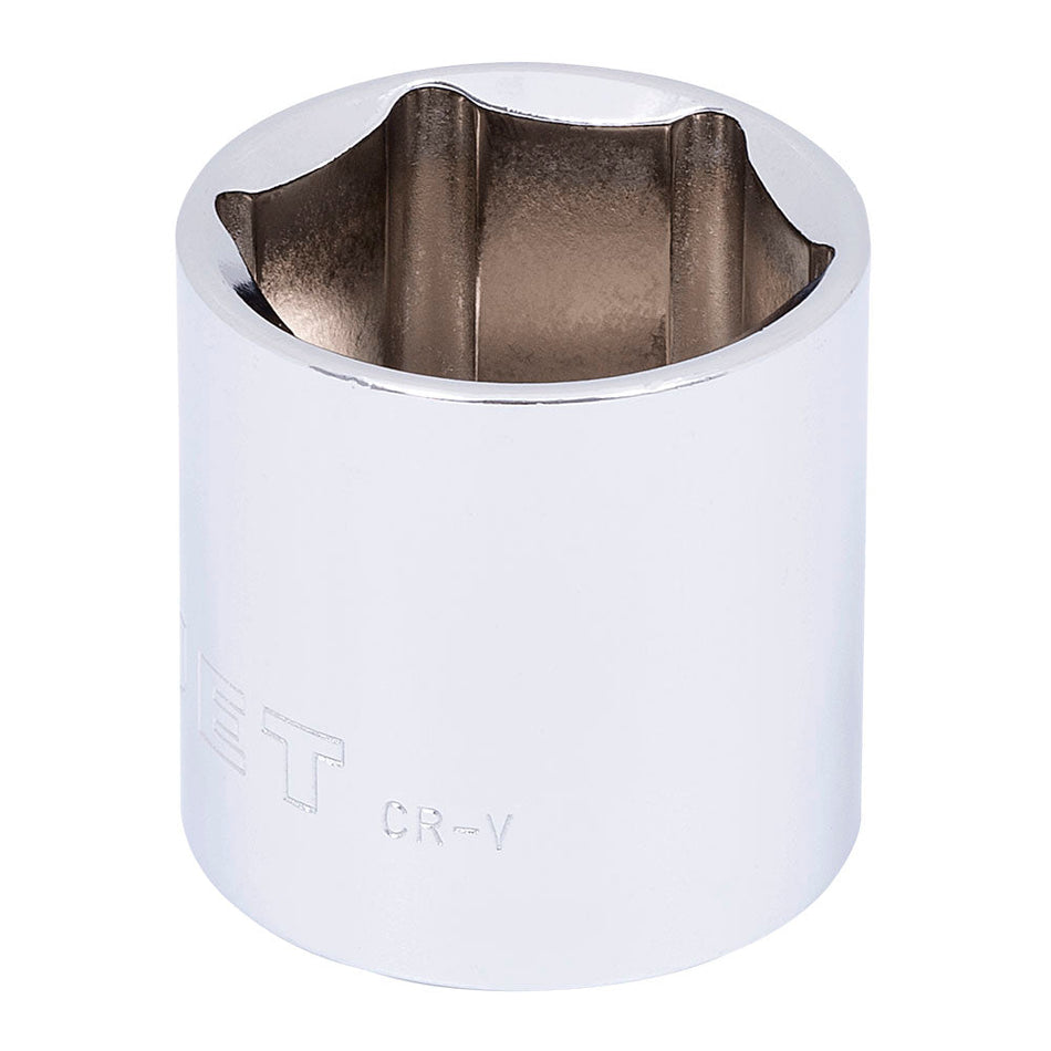 Jet 672523 1/2" DR x 23mm 6 Point Regular Chrome Socket