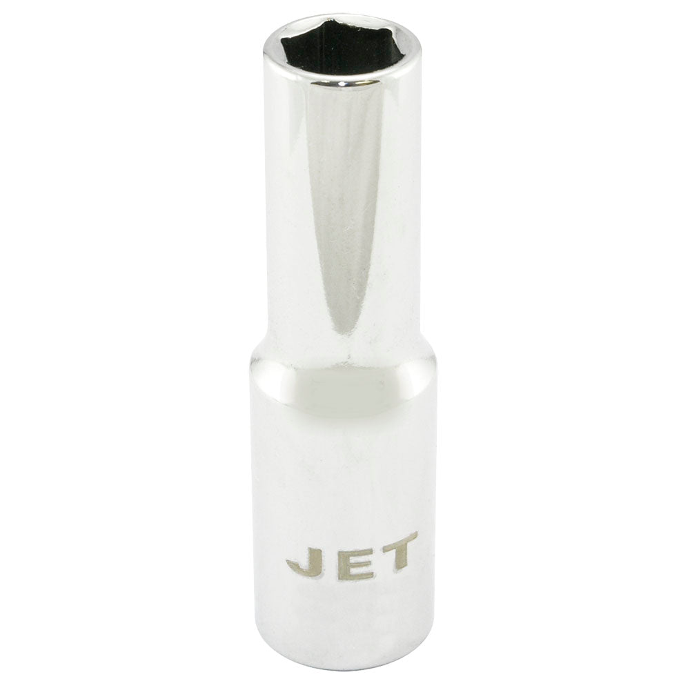 6 Point Deep Chrome Metric Socket - 1/2" Drive