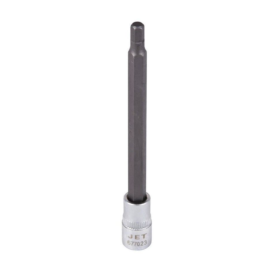 S2 4" Long Hex Bit Sockets - 1/4" Drive - Metric