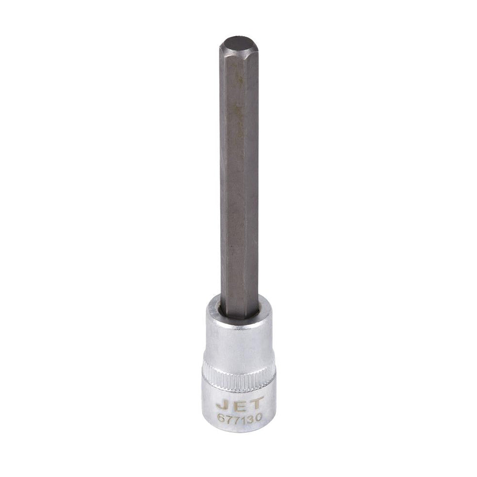 Jet 677128 3/8" DR x 1/4" S2 4" Long Hex Bit Socket