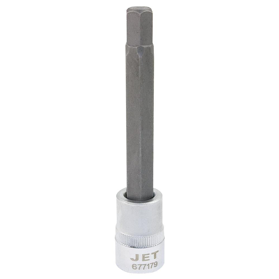 Jet 677179 3/8" DR x 9mm S2 4" Long Hex Bit Socket