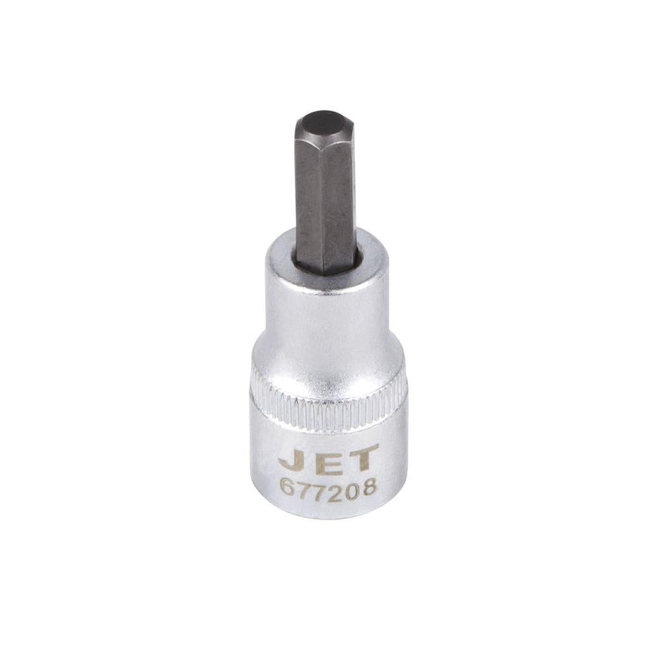 Jet 677254 3/8" DR x 4mm S2 2" Long Hex Bit Sockets