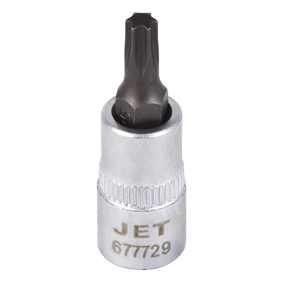 Jet 677727 1/4" DR x T15 S2 1-1/2" Long TORX Bit Socket