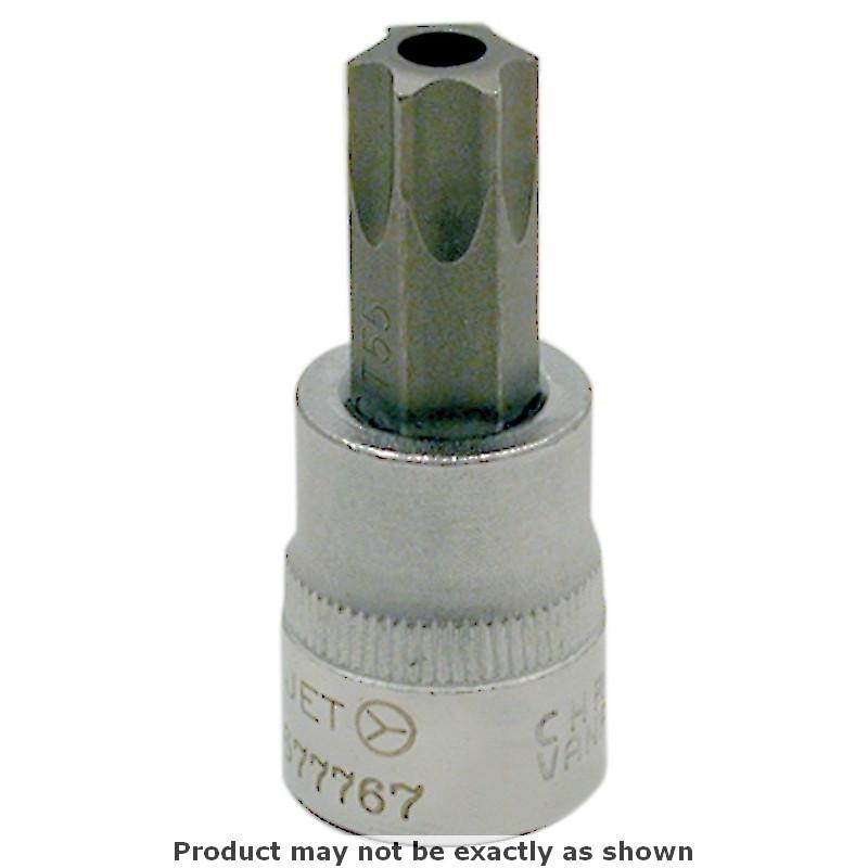 Jet 677767 3/8" DR x T55 S2 2" Long Tamperproof TORX Bit Socket