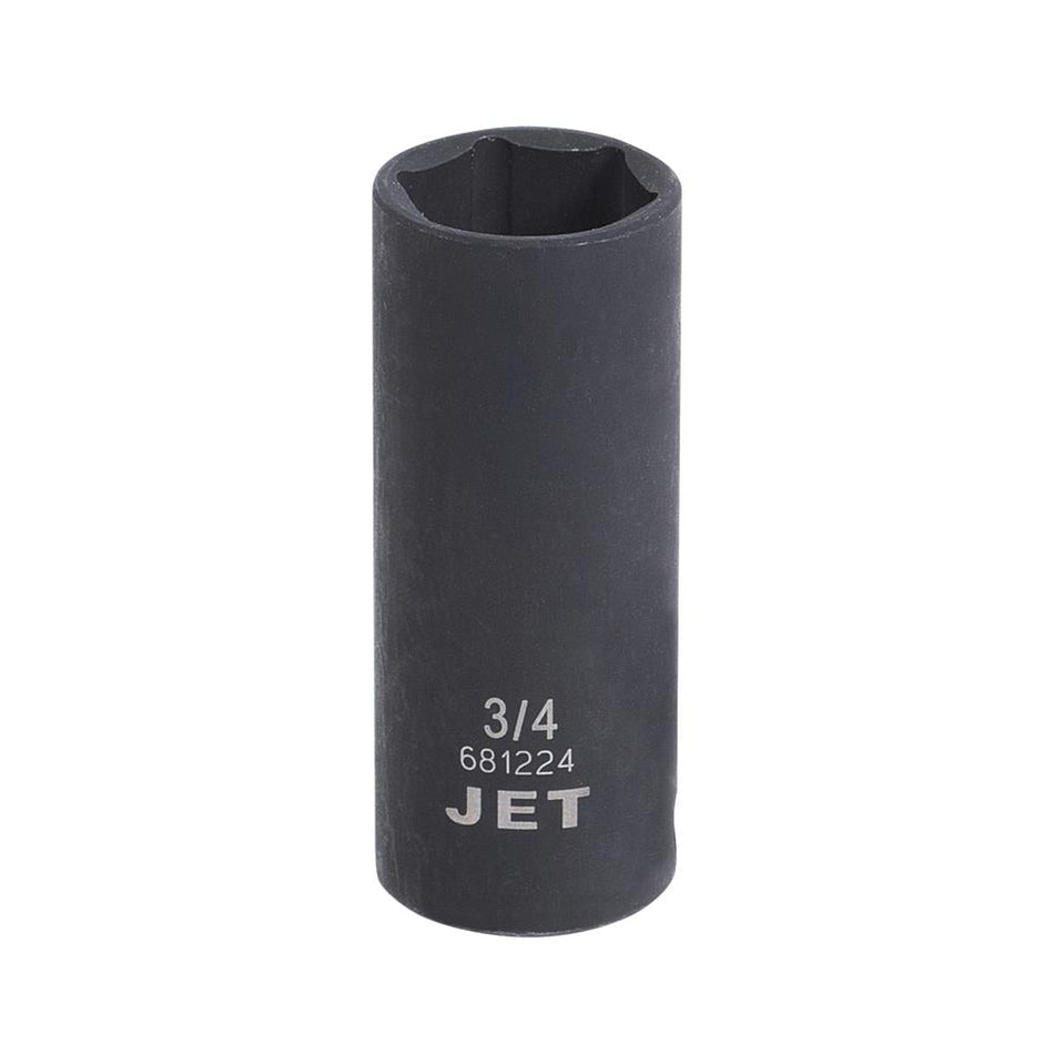Jet 681224 3/8" DR x 3/4" 6 Point Deep Impact Socket