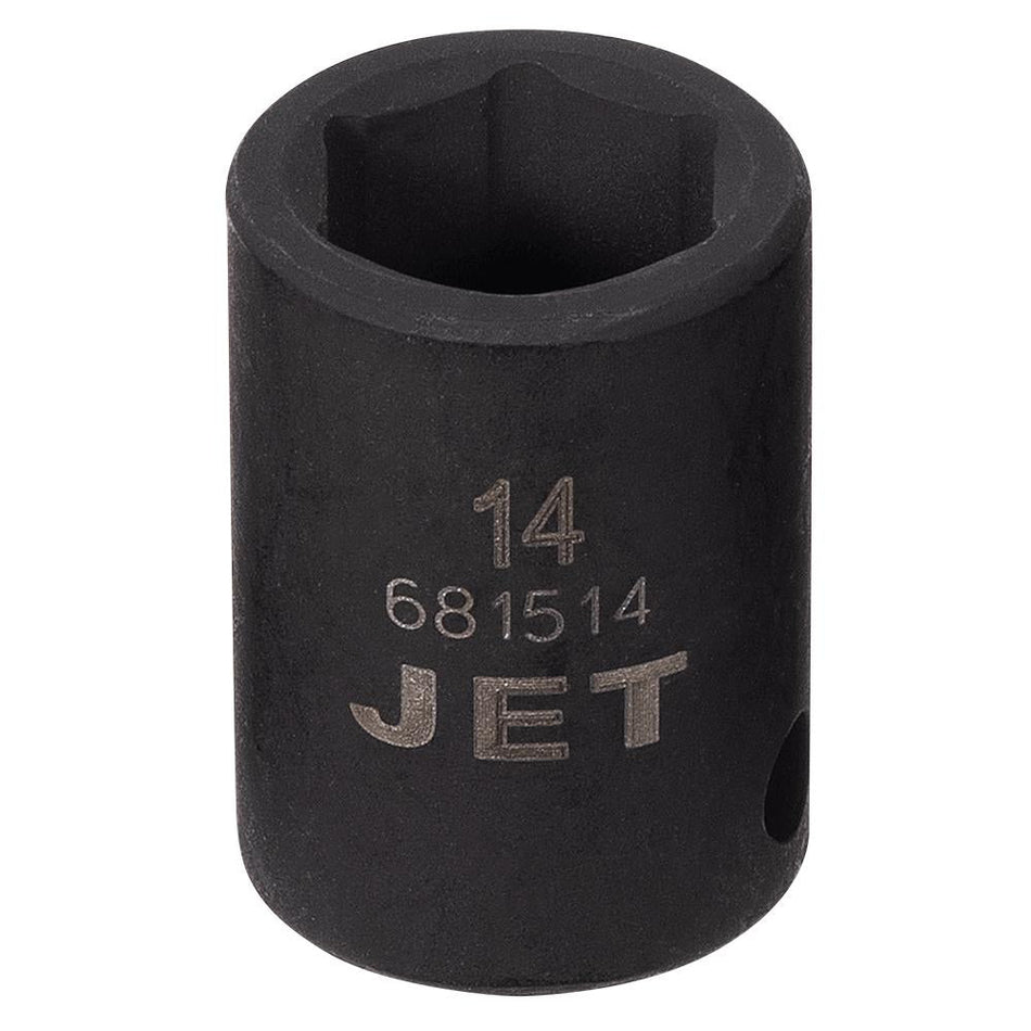 Jet 681514 3/8" DR x 14mm 6 Point Regular Impact Socket