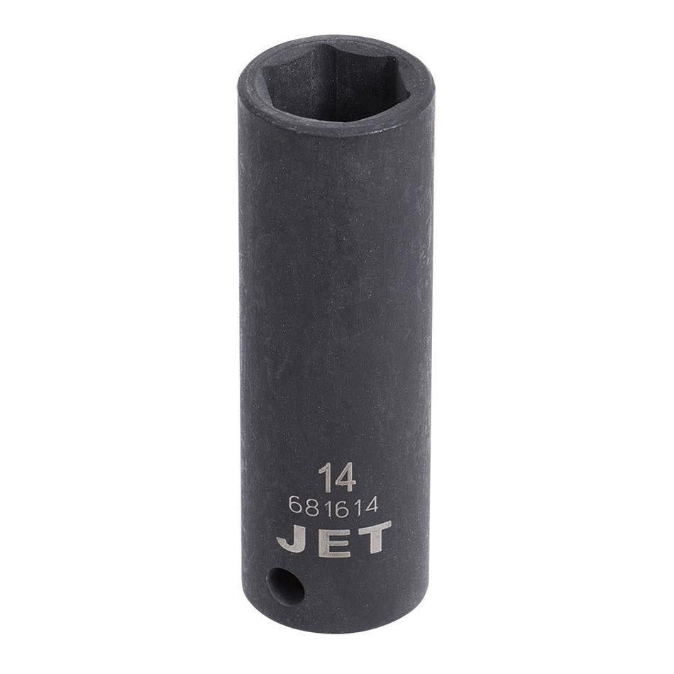 Jet 681614 3/8" DR x 14mm 6 Point Deep Impact Socket