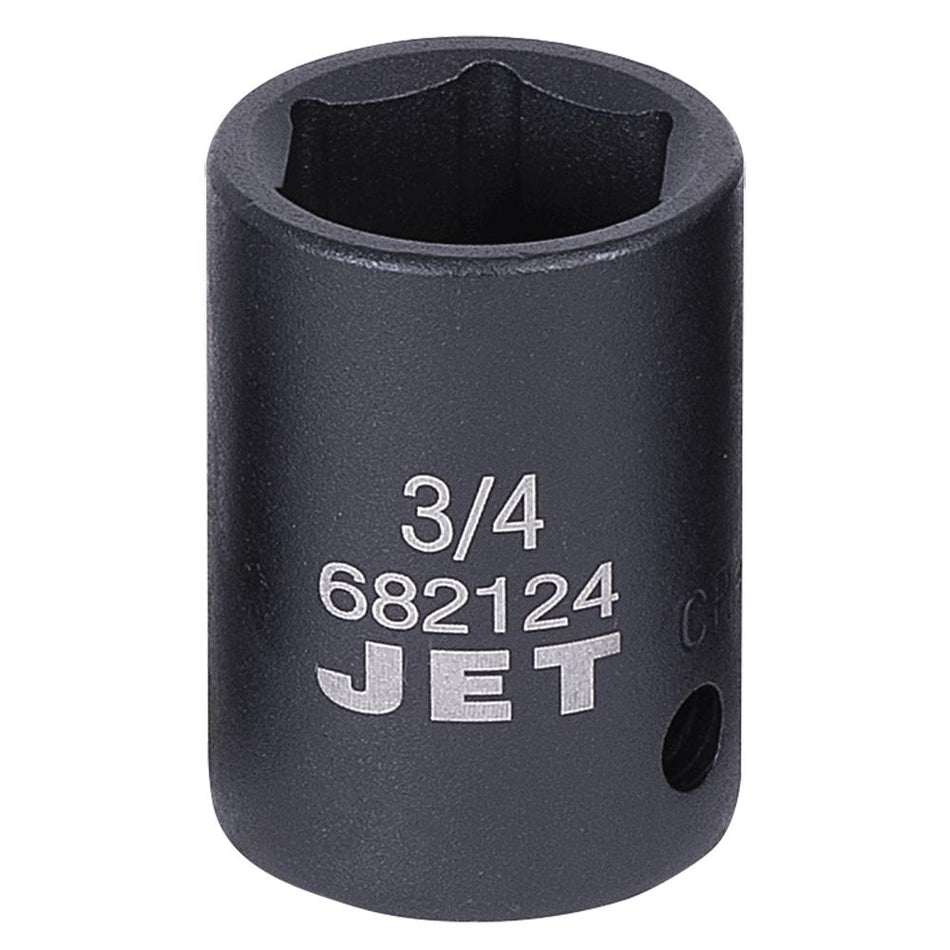 Jet 682124 1/2" DR x 3/4" 6 Point Regular Impact Socket