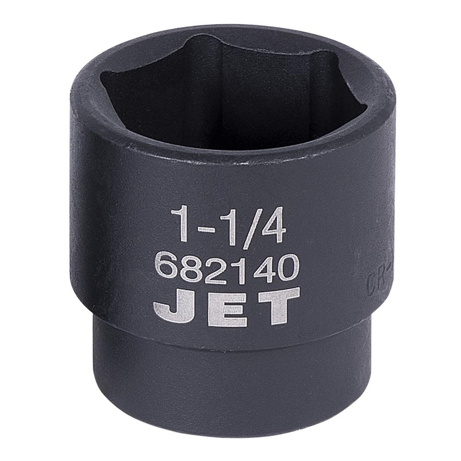 Jet 682140 1/2" DR x 1-1/4" 6 Point Regular Impact Socket