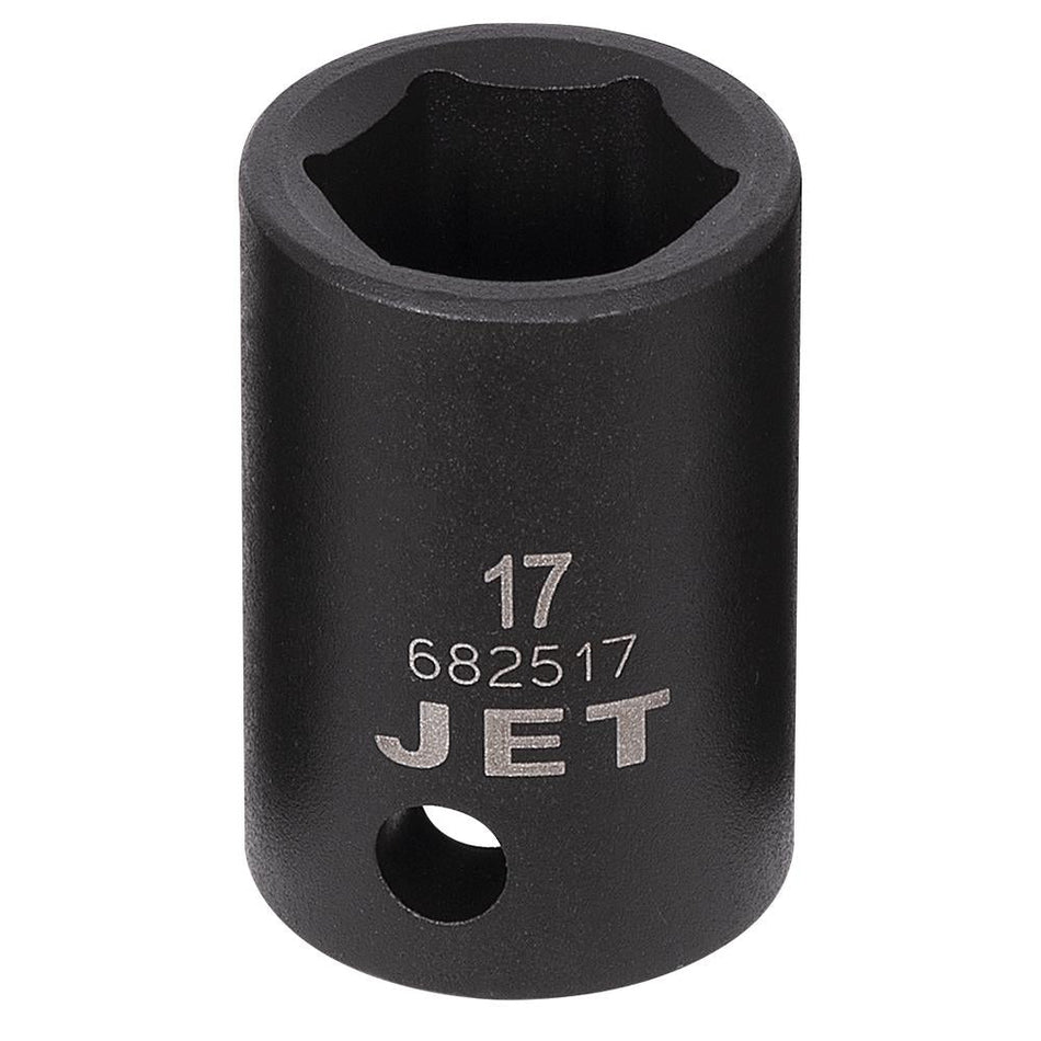Jet 682517 1/2" DR x 17mm 6 Point Regular Impact Socket