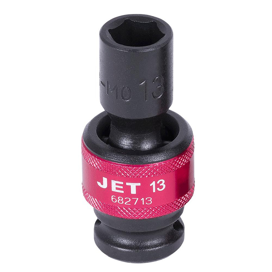 Jet 682719 1/2" DR x 19mm 6 Point Universal Regular Impact Socket