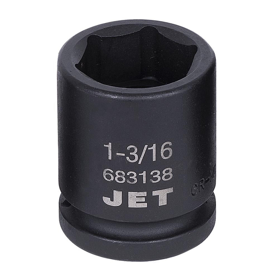 Jet 683138 3/4" DR x 1-3/16" 6 Point Regular Impact Socket