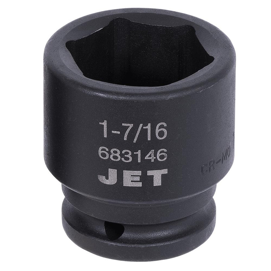 Jet 683146 3/4" DR x 1-7/16" 6 Point Regular Impact Socket