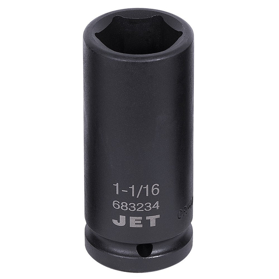 Jet 683234 3/4" DR x 1-1/16" 6 Point Deep Impact Socket