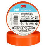 3M Temflex 165 Vinyl Electrical Tape 3/4" x 60'