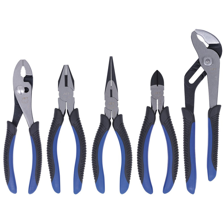 Jet 730306 5 Piece Super Heavy Duty Industrial Pliers Set