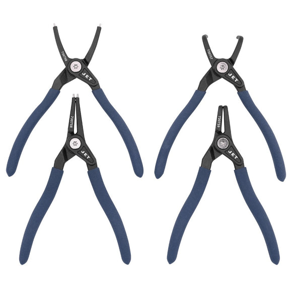 Jet 730354 4 Piece Super Heavy Duty Snap Ring Pliers Set