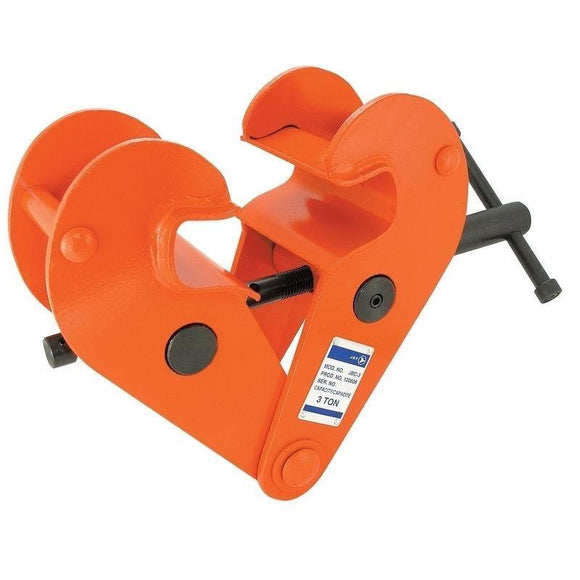 3 Ton Beam Clamp With Locking Screw - Heavy Duty (120606)