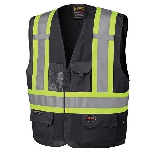 Hi-Viz Safety Vest - Black (135)