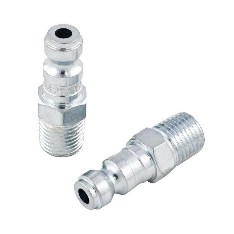 T' Plug Male - 1/4" Body x 1/4" NPT (420301)