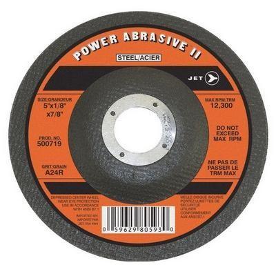 5 x 1/8 x 5/8 A24R POWER ABRASIVE T27 Cut-Off Wheel (500719)