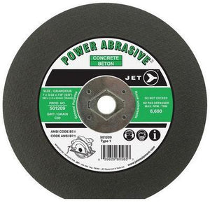 7" x 3/32" x 5/8" (diamond 7/8") C30 POWER ABRASIVE T1 Cut-Off Wheel