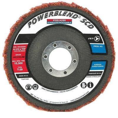 Jet Fine POWERBLEND SCD T29 Surface Conditioning Flap Disc
