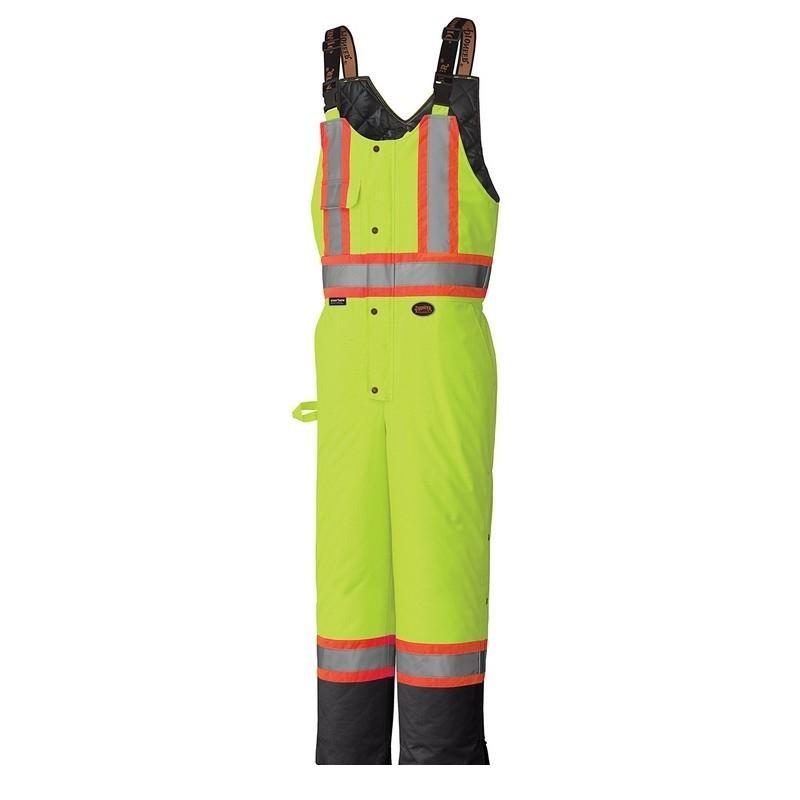 Hi-Viz 100% Waterproof Quilted Bib Pant (5041BB)