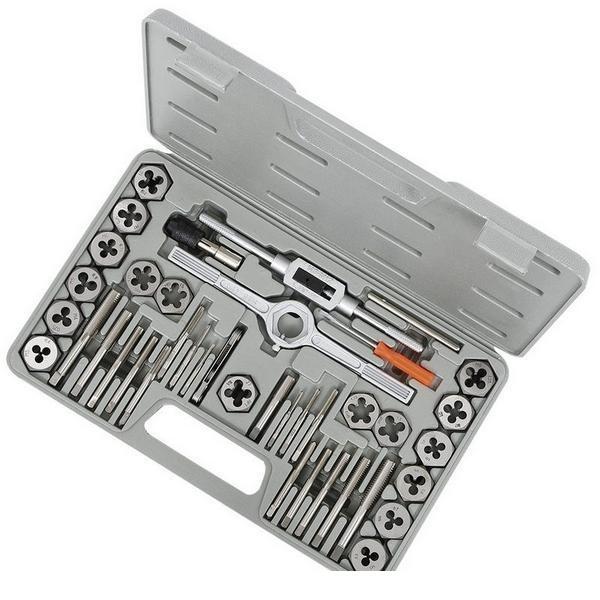 Jet 40 Piece Metric High Speed Steel Tap and Alloy Die Set (530107)