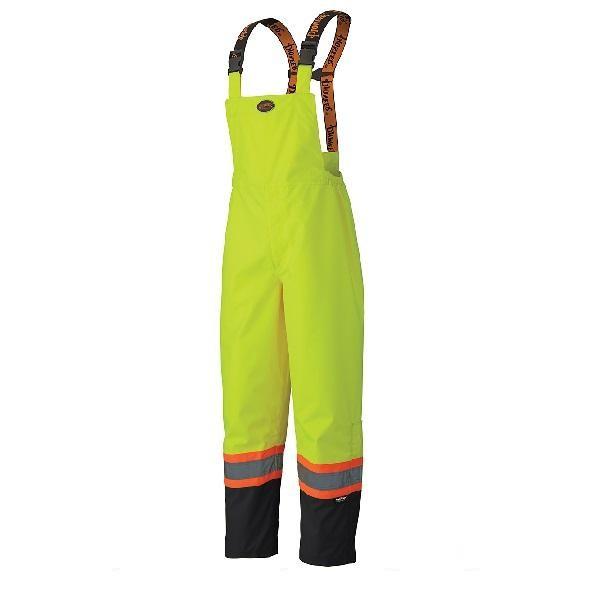 300D Hi-Viz Ripstop Waterproof Safety Bib Pant - Yellow (5405)